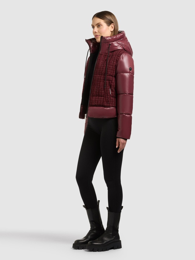 khujo Steppjacke »GRIEDA« mit Kapuze
