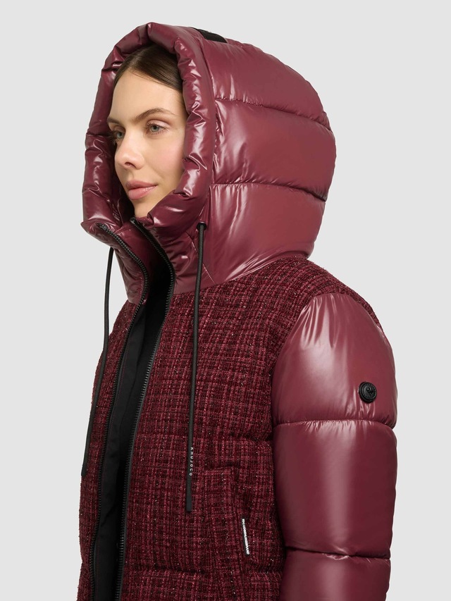 khujo Steppjacke »GRIEDA« mit Kapuze