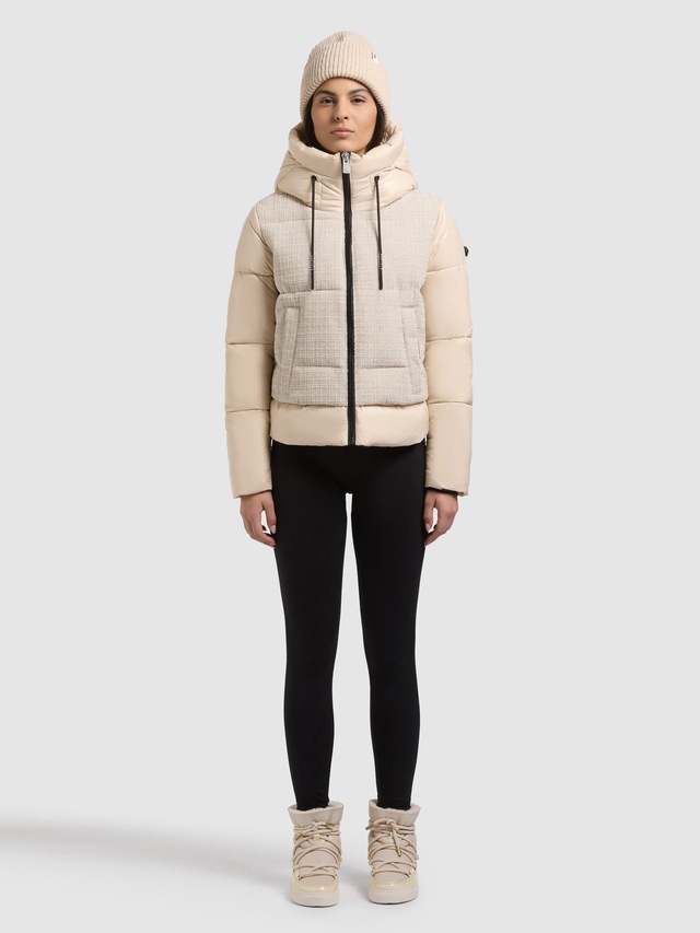 khujo Steppjacke »GRIEDA« mit Kapuze
