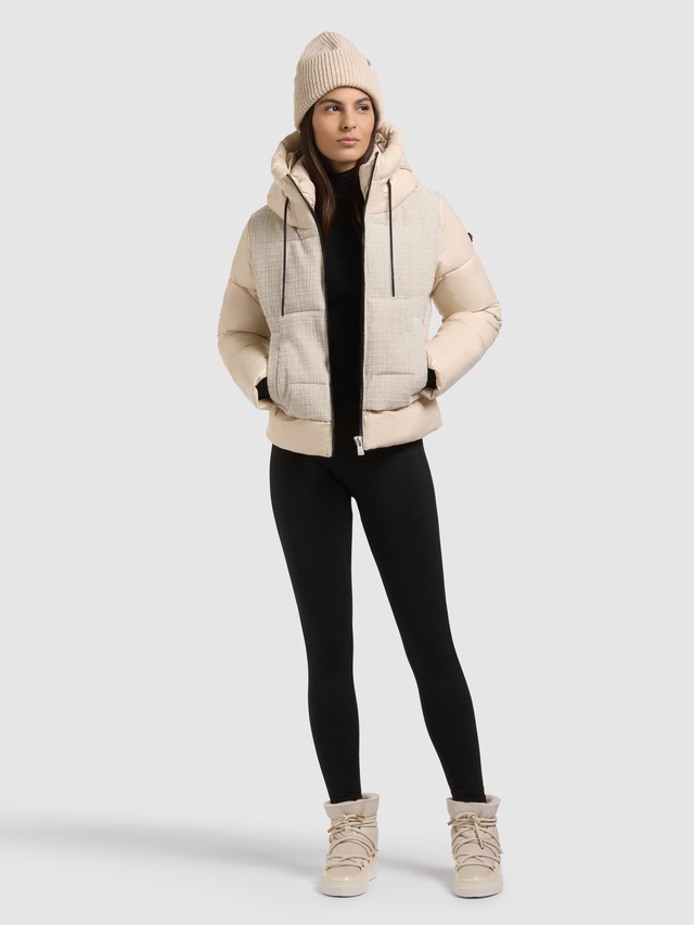 khujo Steppjacke »GRIEDA« mit Kapuze