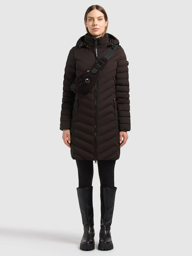 khujo Steppmantel »BRIGETT - 2IN1 WITH BAG«