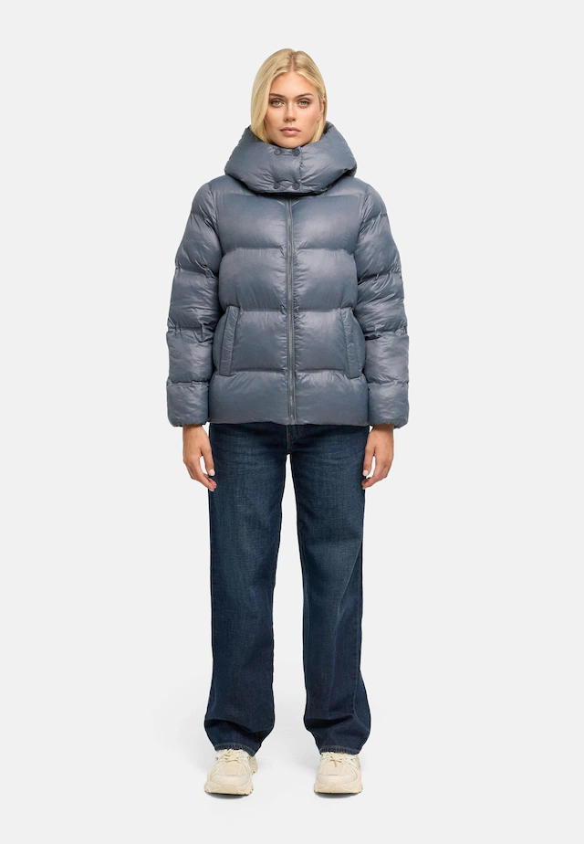 Navahoo Steppjacke »Snow-Frame 14« mit Kapuze Damen Winterjacke mit abnehmbarer Kapuze