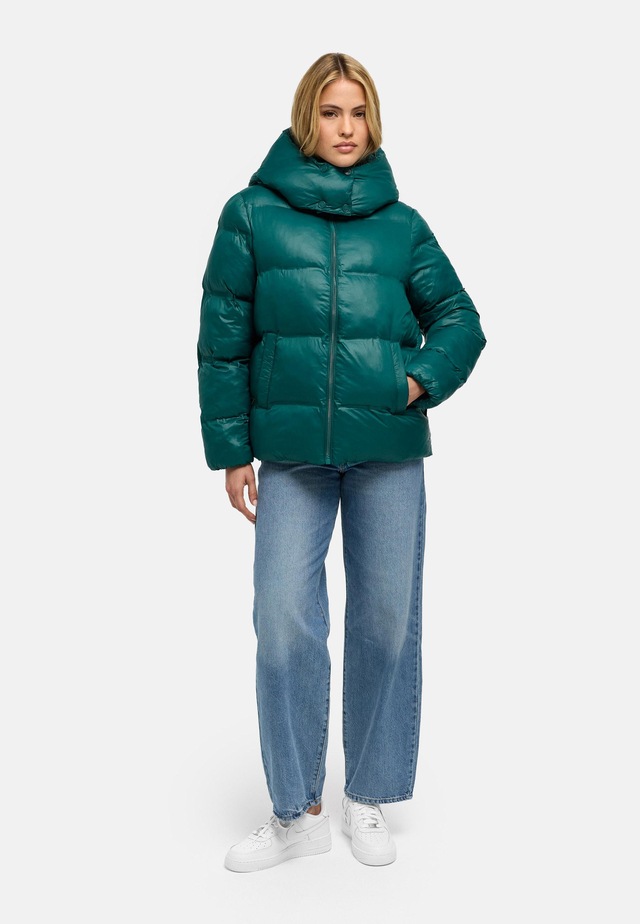 Navahoo Steppjacke »Snow-Frame 14« mit Kapuze Damen Winterjacke mit abnehmbarer Kapuze