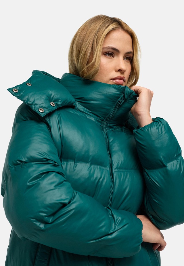 Navahoo Steppjacke »Snow-Frame 14« mit Kapuze Damen Winterjacke mit abnehmbarer Kapuze
