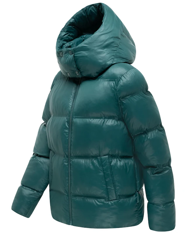 Navahoo Steppjacke »Snow-Frame 14« mit Kapuze Damen Winterjacke mit abnehmbarer Kapuze