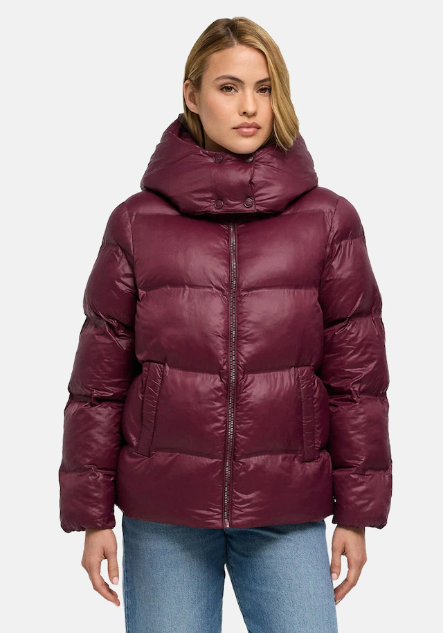 Navahoo Steppjacke »Snow-Frame 14« mit Kapuze Damen Winterjacke mit abnehmbarer Kapuze