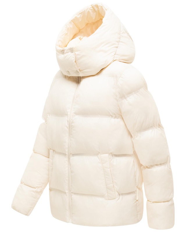 Navahoo Steppjacke »Snow-Frame 14« mit Kapuze Damen Winterjacke mit abnehmbarer Kapuze