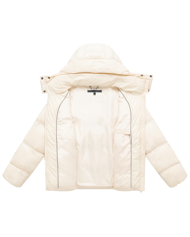 Navahoo Steppjacke »Snow-Frame 14« mit Kapuze Damen Winterjacke mit abnehmbarer Kapuze