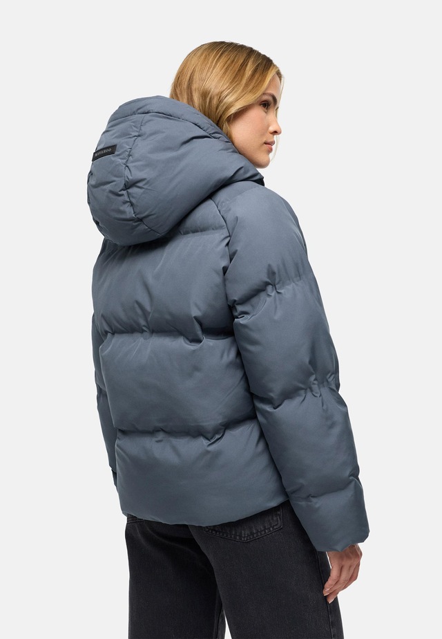Navahoo Winterjacke »Petit-Puffy 14« mit Kapuze Damen Jacke mit verschweißter Steppung