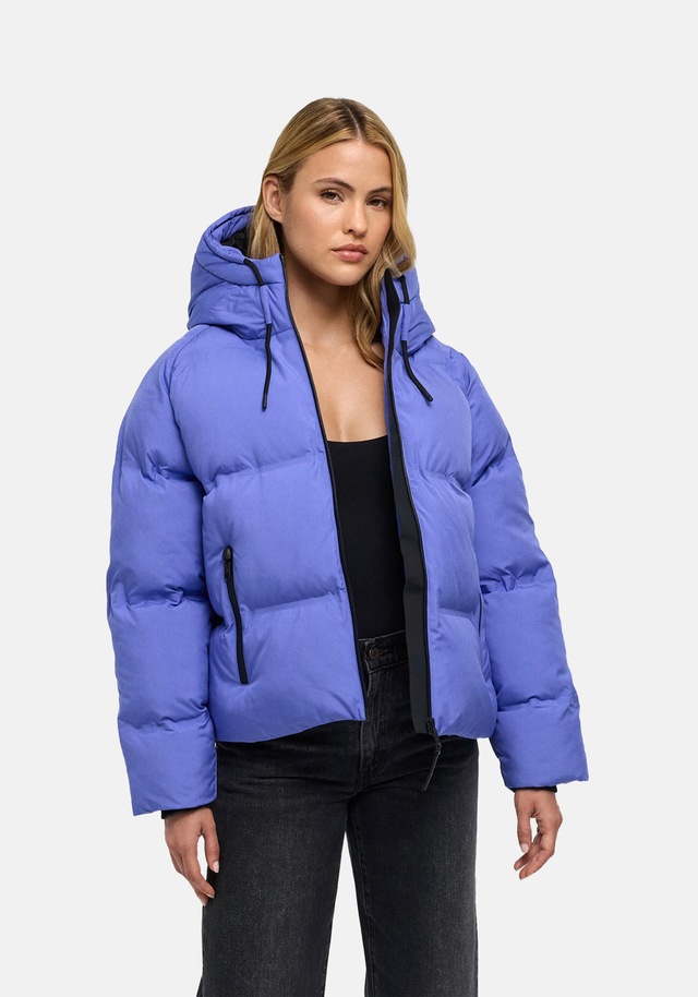 Navahoo Winterjacke »Petit-Puffy 14« mit Kapuze Damen Jacke mit verschweißter Steppung