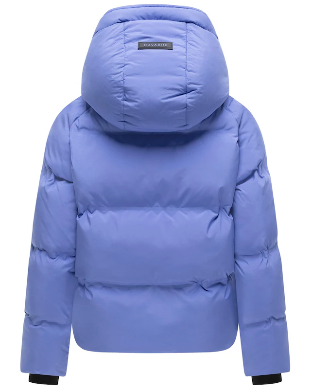 Navahoo Winterjacke »Petit-Puffy 14« mit Kapuze Damen Jacke mit verschweißter Steppung