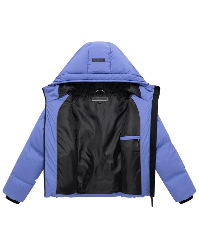 Navahoo Winterjacke »Petit-Puffy 14« mit Kapuze Damen Jacke mit verschweißter Steppung