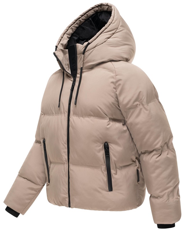 Navahoo Winterjacke »Petit-Puffy 14« mit Kapuze Damen Jacke mit verschweißter Steppung