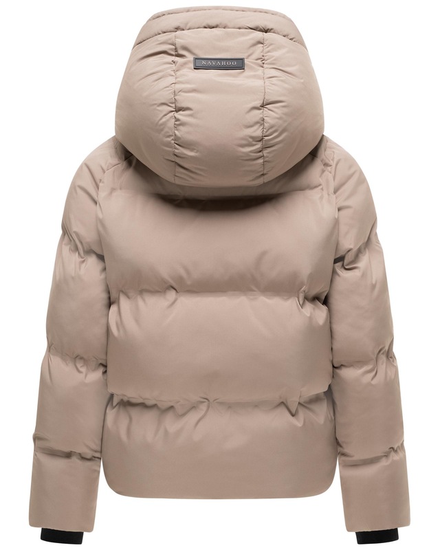 Navahoo Winterjacke »Petit-Puffy 14« mit Kapuze Damen Jacke mit verschweißter Steppung