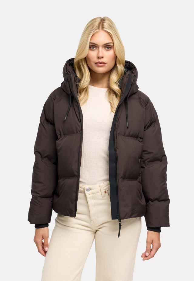 Navahoo Winterjacke »Petit-Puffy 14« mit Kapuze Damen Jacke mit verschweißter Steppung
