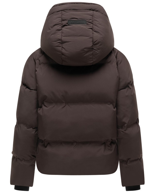 Navahoo Winterjacke »Petit-Puffy 14« mit Kapuze Damen Jacke mit verschweißter Steppung