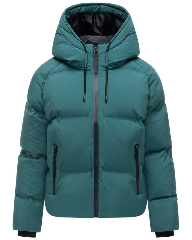 Navahoo Winterjacke »Petit-Puffy 14« mit Kapuze Damen Jacke mit verschweißter Steppung