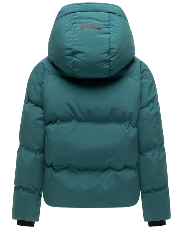Navahoo Winterjacke »Petit-Puffy 14« mit Kapuze Damen Jacke mit verschweißter Steppung