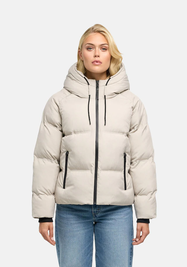 Navahoo Winterjacke »Petit-Puffy 14« mit Kapuze Damen Jacke mit verschweißter Steppung
