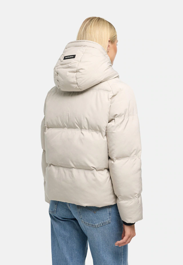 Navahoo Winterjacke »Petit-Puffy 14« mit Kapuze Damen Jacke mit verschweißter Steppung