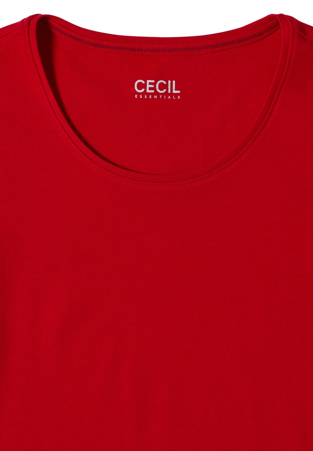 Cecil Langarmshirt aus reiner Baumwolle