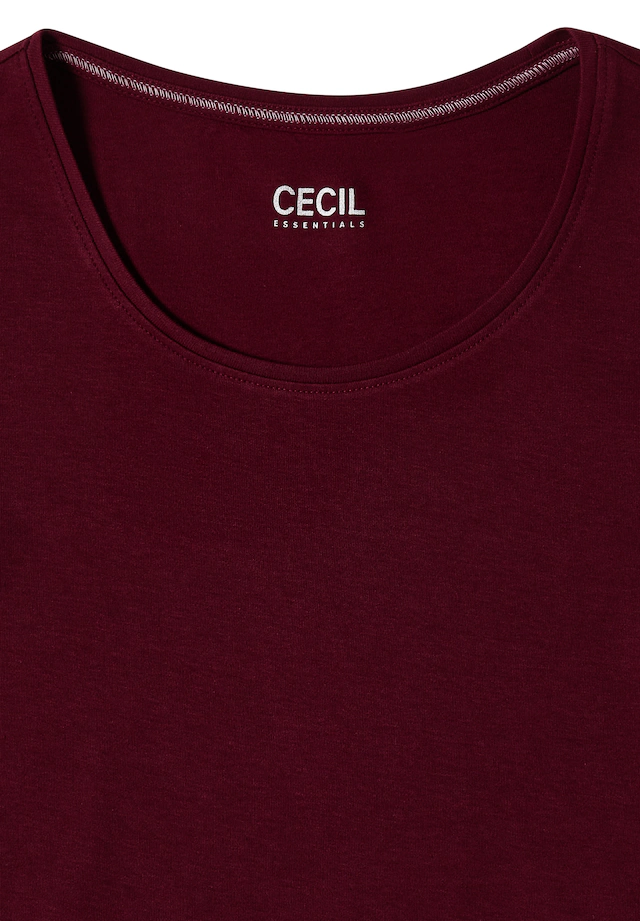 Cecil Langarmshirt aus reiner Baumwolle