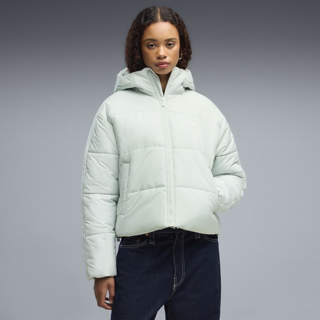PUMA Winterjacke »Essentials Relaxed Wattierte Kapuzenjacke Damen«