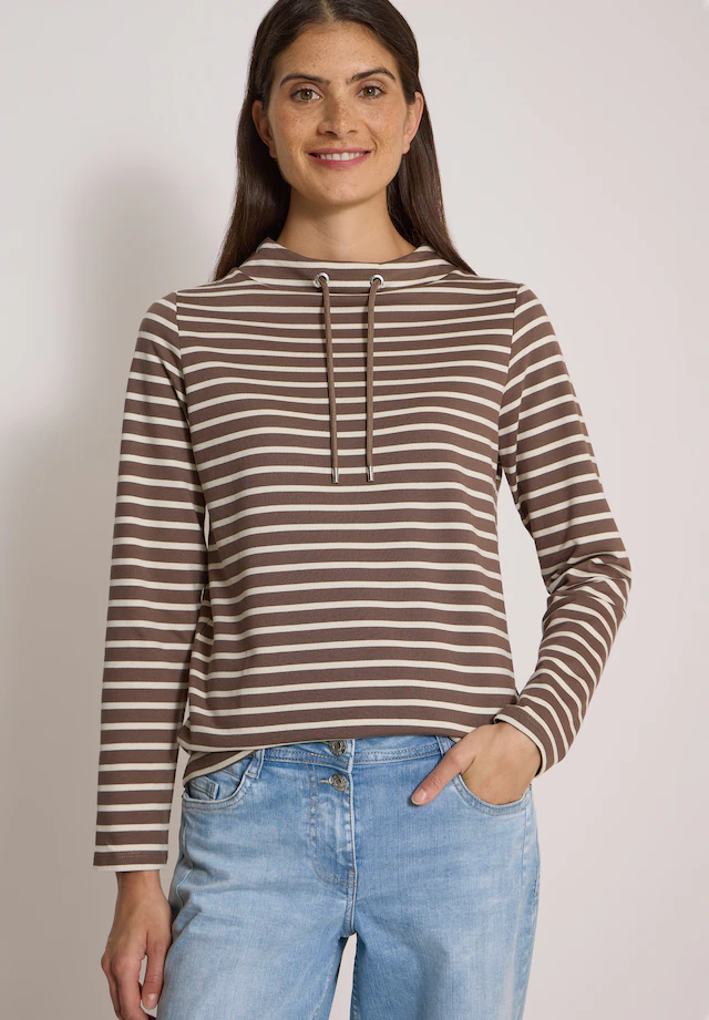 Cecil Langarmshirt im Streifendesign