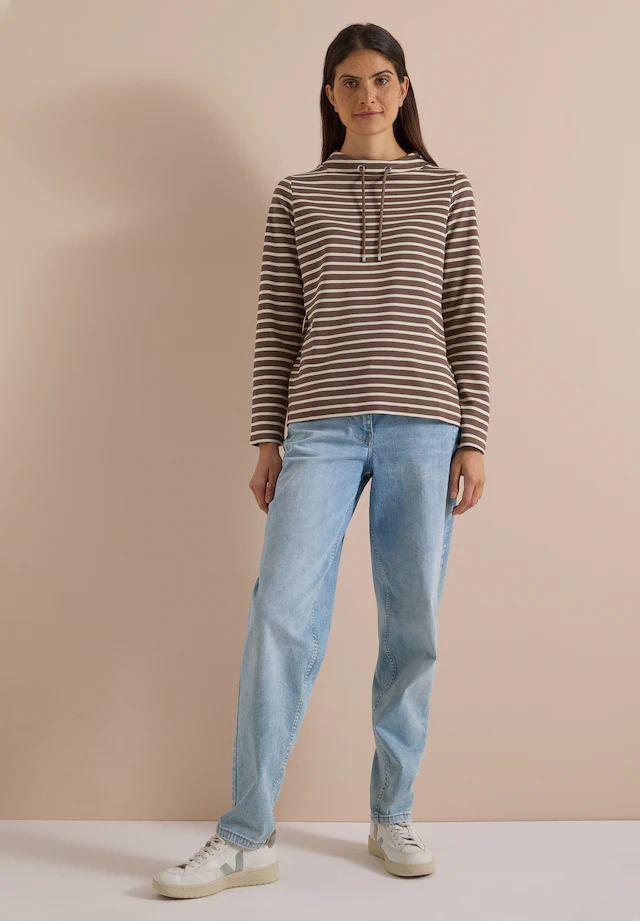 Cecil Langarmshirt im Streifendesign