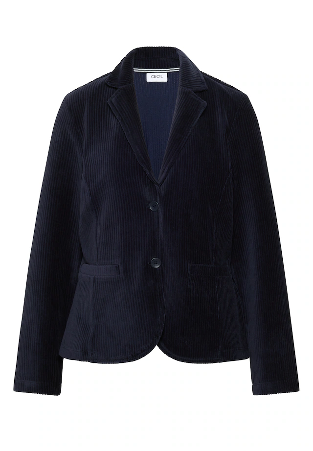 Cecil Kurzblazer aus Jersey in Unifarbe
