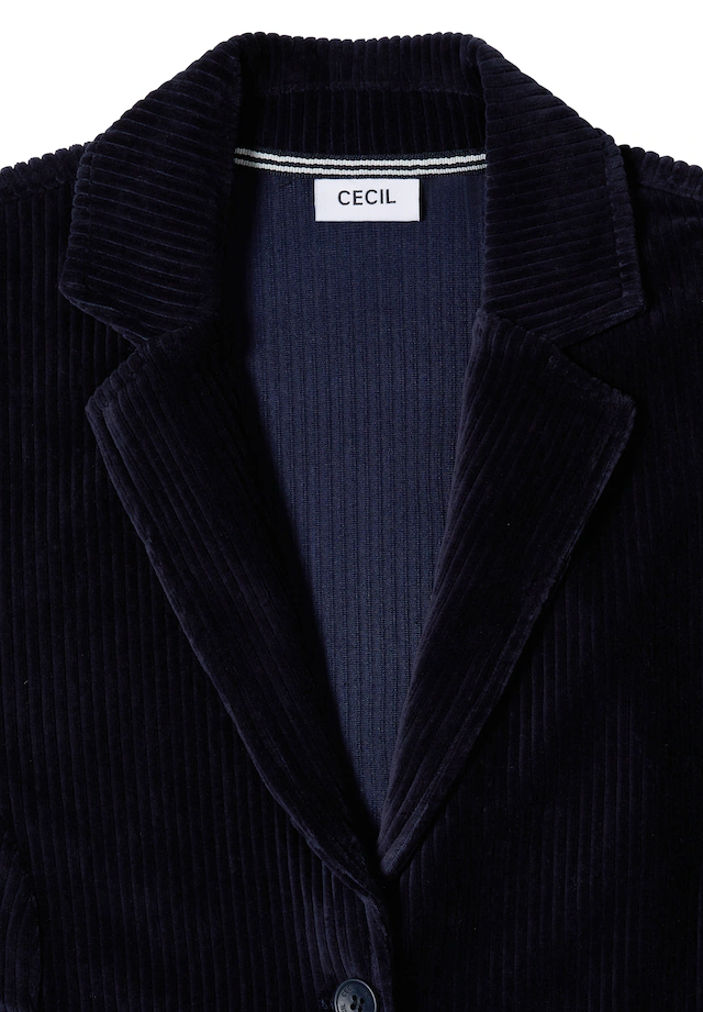Cecil Kurzblazer aus Jersey in Unifarbe