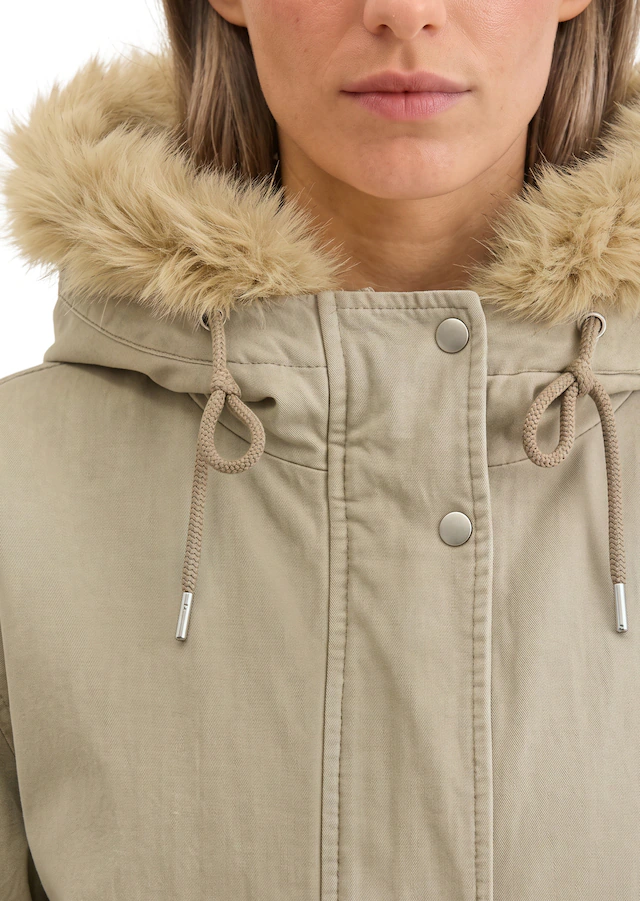 Marc O'Polo Funktionsmantel »mit abnehmbarem Fake-Fur-Kragen«