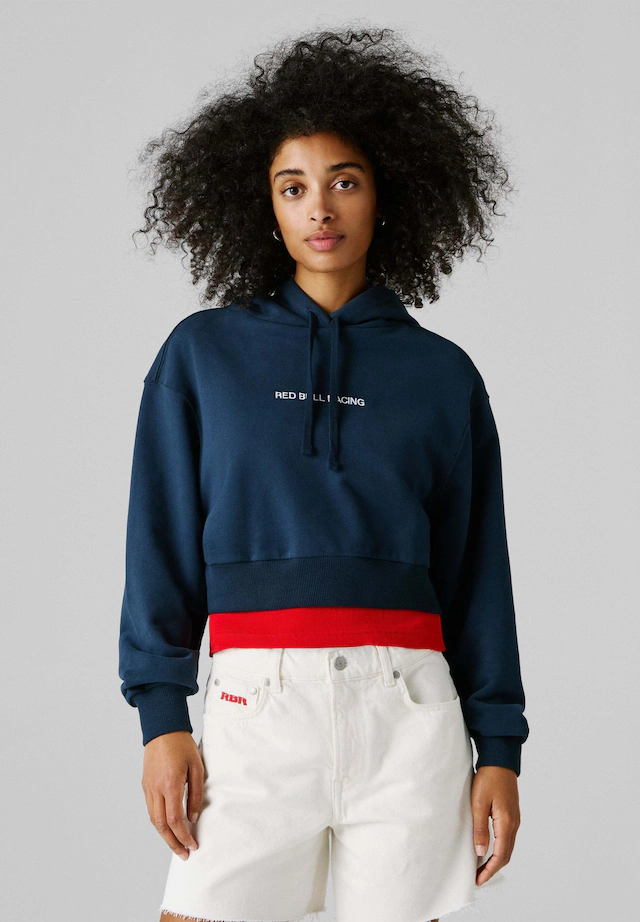 Red Bull Racing x Pepe Kapuzenpullover »hoodie CROPPED LOGO HOODY«