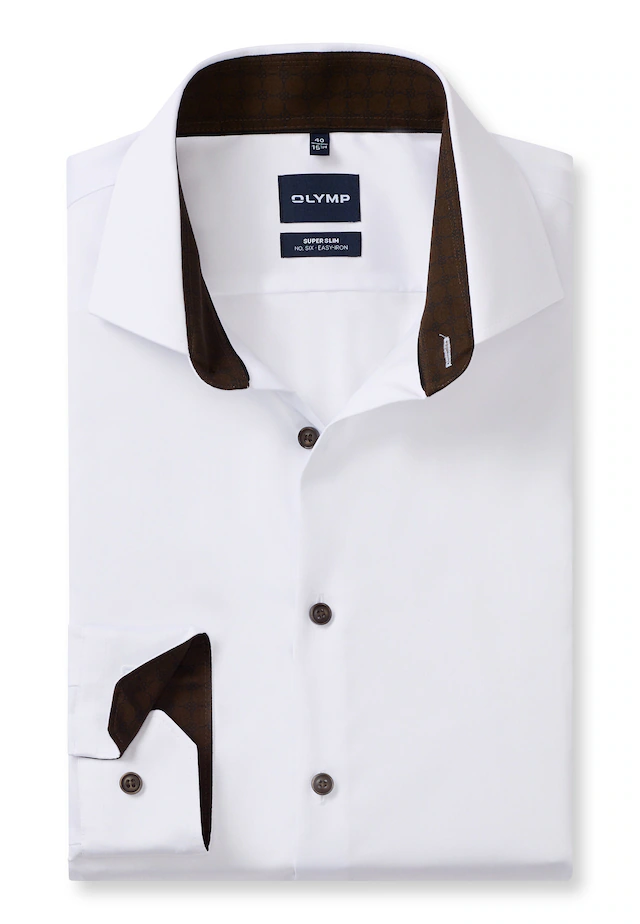 OLYMP Businesshemd »OLYMP No. Six, Super Slim, Royal Kent mit extra langem Arm«