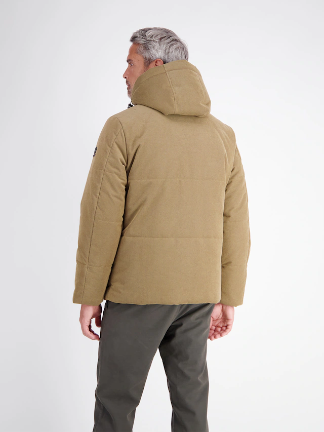 LERROS Outdoorjacke »Funktionsjacke aus wind und wasserabweisendem Kordgewebe« mit Kapuze