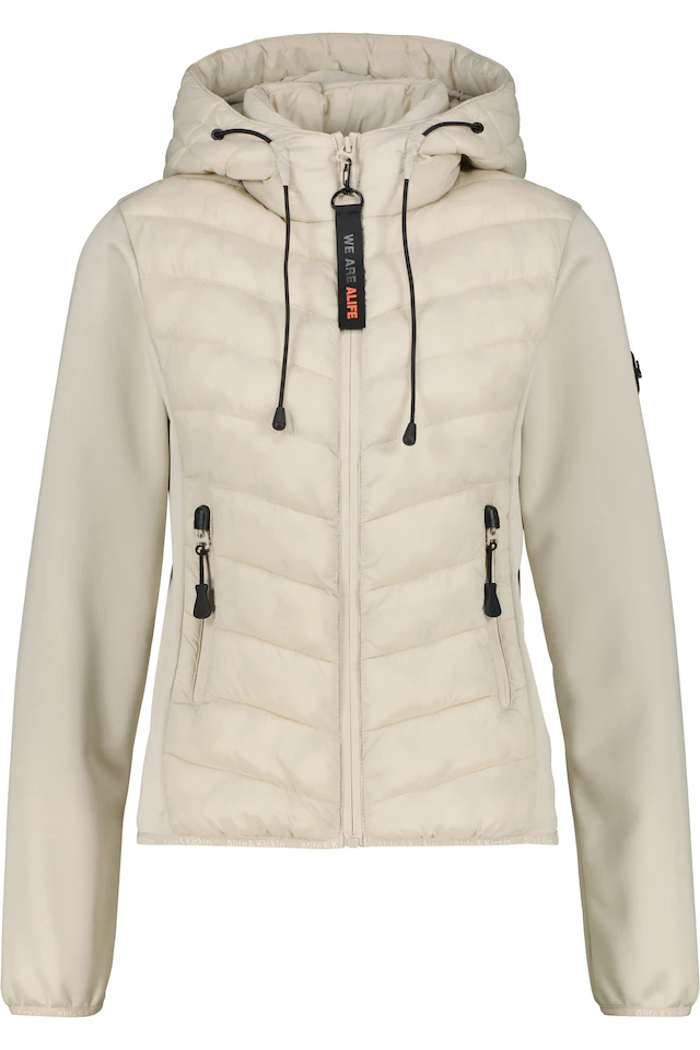 Alife & Kickin Sommerjacke »Damen ZeliaAK A Übergangsjacke, Jacke« Gesteppte Front, verstellbare Kapuze, zwei Reißverschlusstaschen
