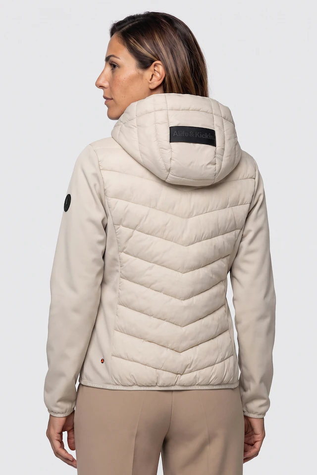 Alife & Kickin Sommerjacke »Damen ZeliaAK A Übergangsjacke, Jacke« Gesteppte Front, verstellbare Kapuze, zwei Reißverschlusstaschen