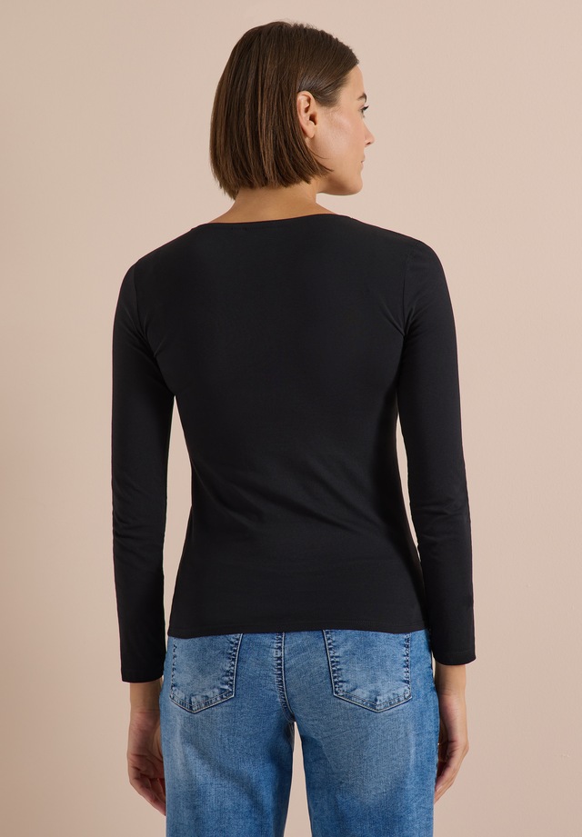 Cecil Langarmshirt aus reiner Baumwolle