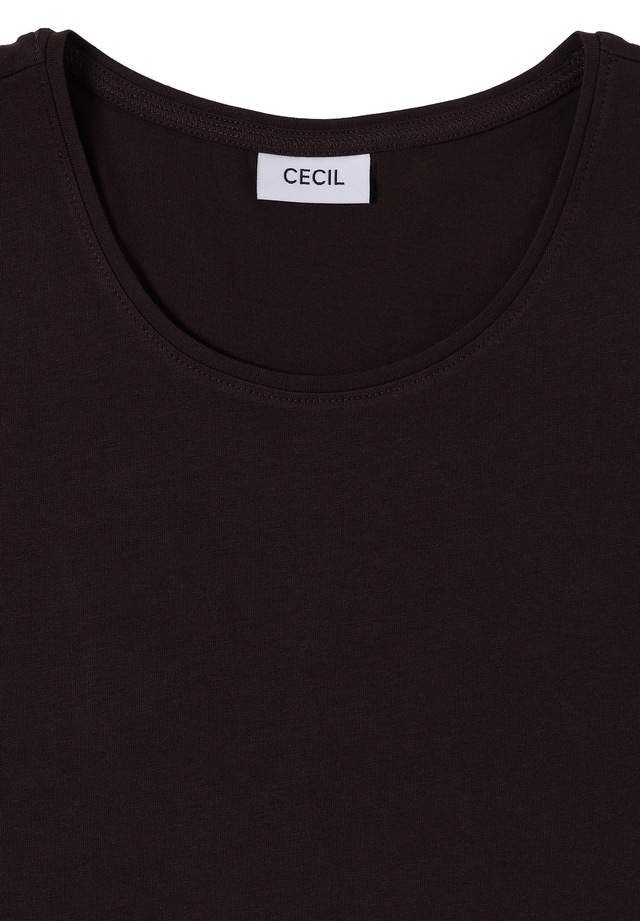 Cecil Langarmshirt aus reiner Baumwolle
