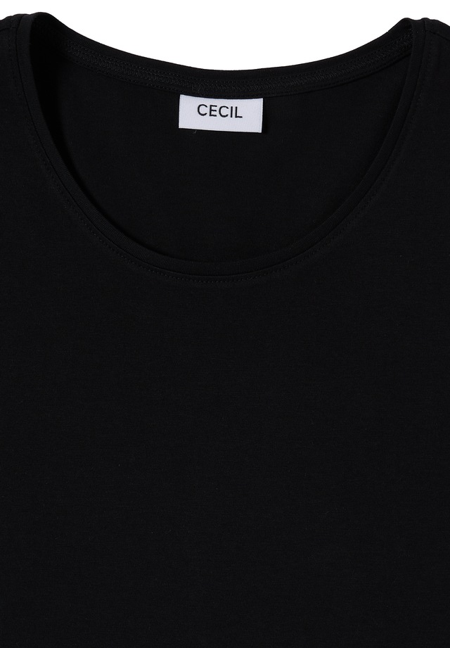 Cecil Langarmshirt aus reiner Baumwolle