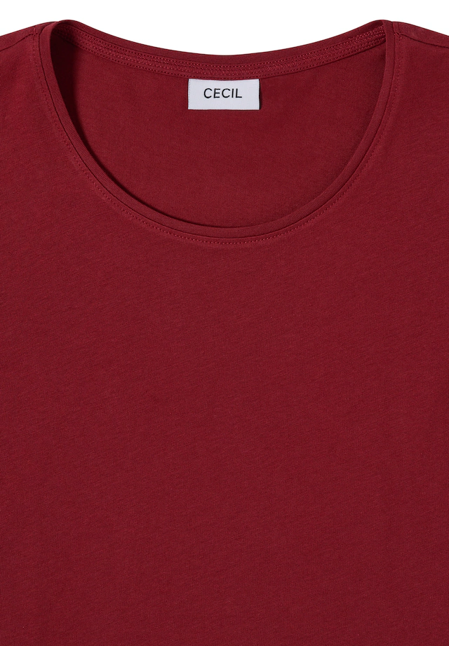 Cecil Langarmshirt aus reiner Baumwolle