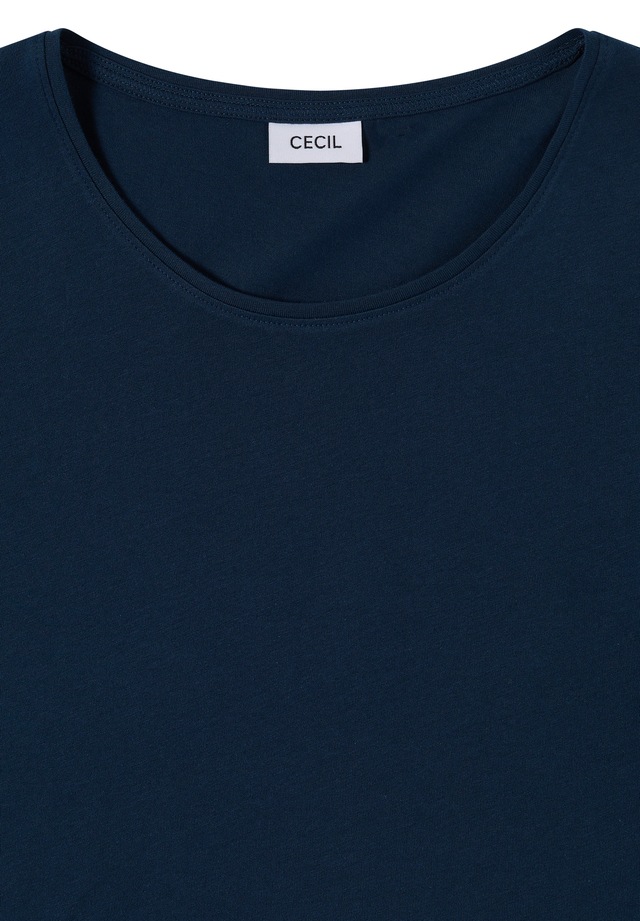 Cecil Langarmshirt aus reiner Baumwolle