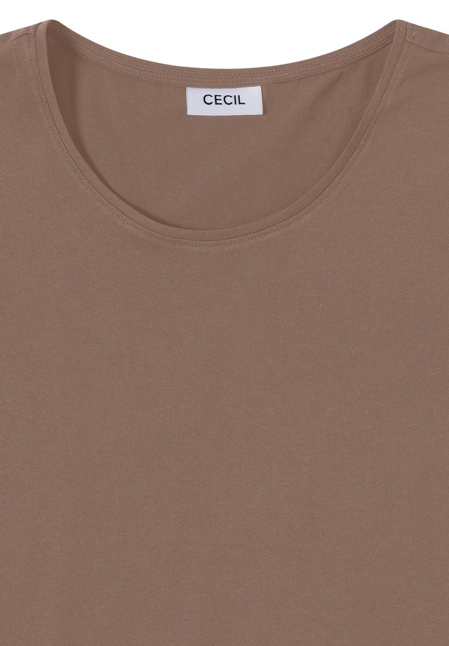 Cecil Langarmshirt aus reiner Baumwolle