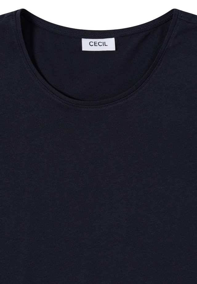 Cecil Langarmshirt aus reiner Baumwolle