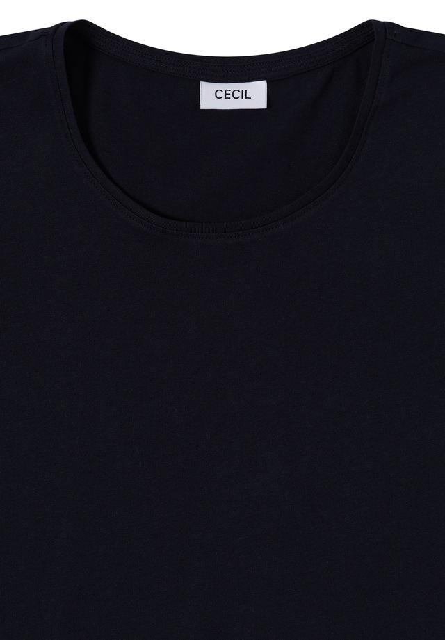 Cecil Langarmshirt aus reiner Baumwolle