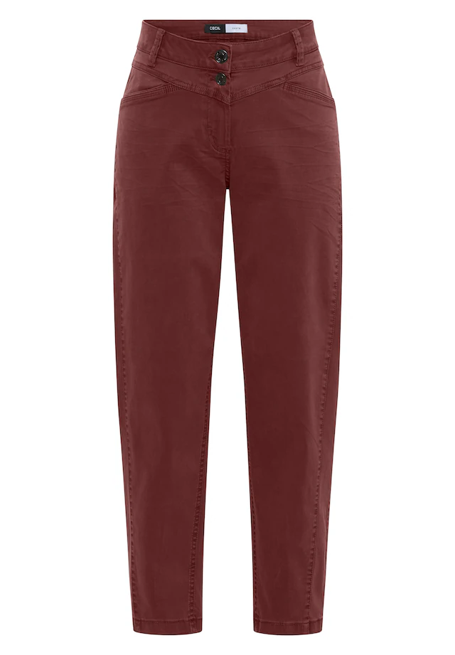 Cecil Stoffhose Middle Waist