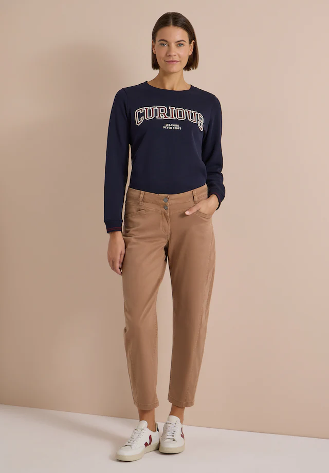Cecil Stoffhose Middle Waist