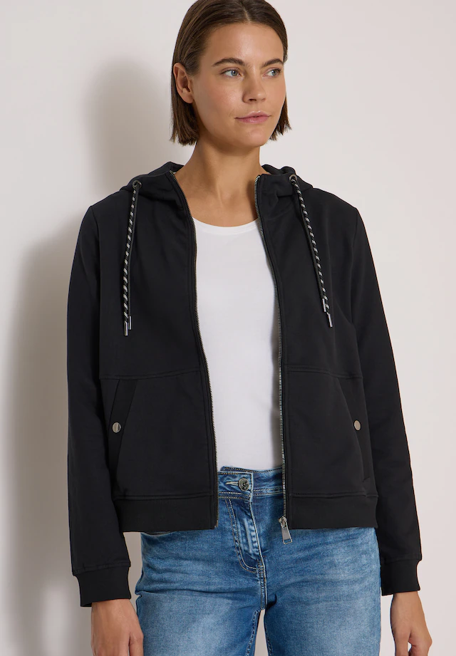 Cecil Sweatjacke mit Kapuze