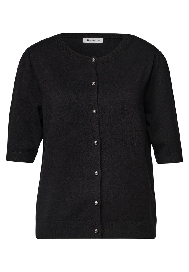 STREET ONE Cardigan mit Rundhalsausschnitt