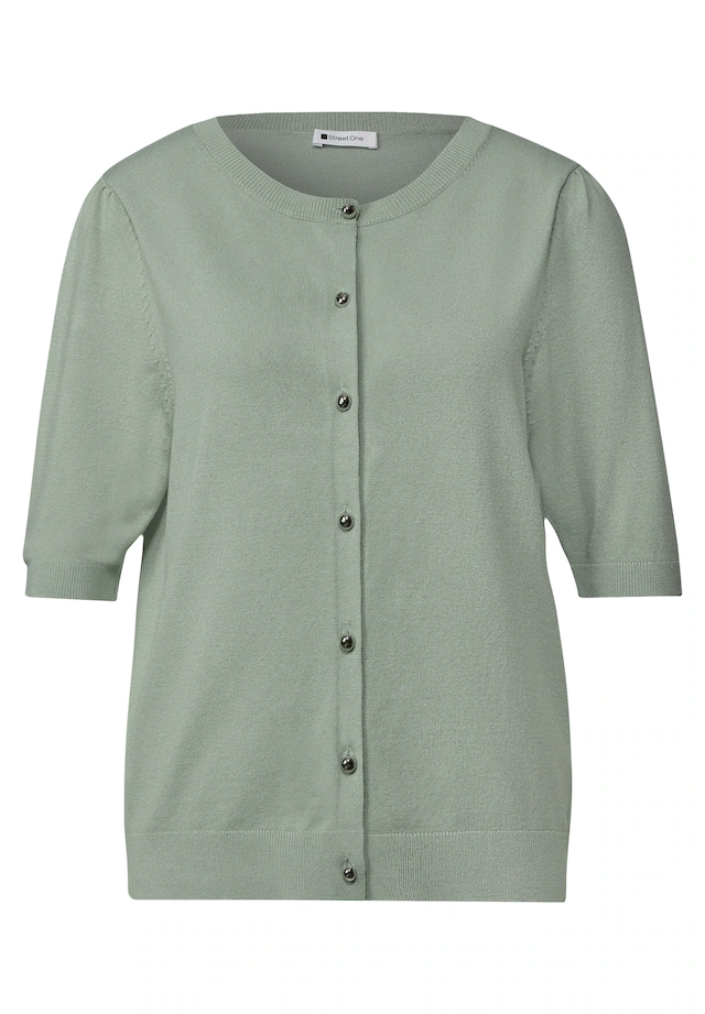 STREET ONE Cardigan mit Rundhalsausschnitt